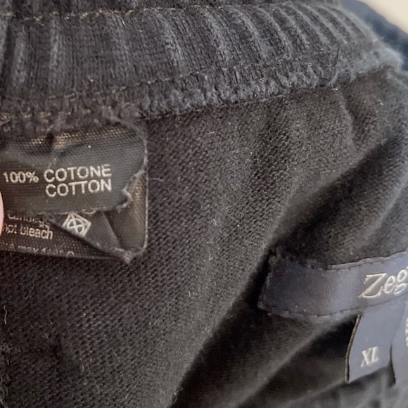 Zegna Sport Navy Sweatpants - Picture 7 of 8